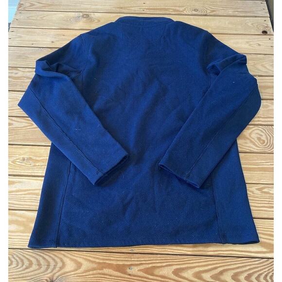 Cody James 1/4 Zip Pullover Top Size Large Men’s Blue - Picture 2 of 8